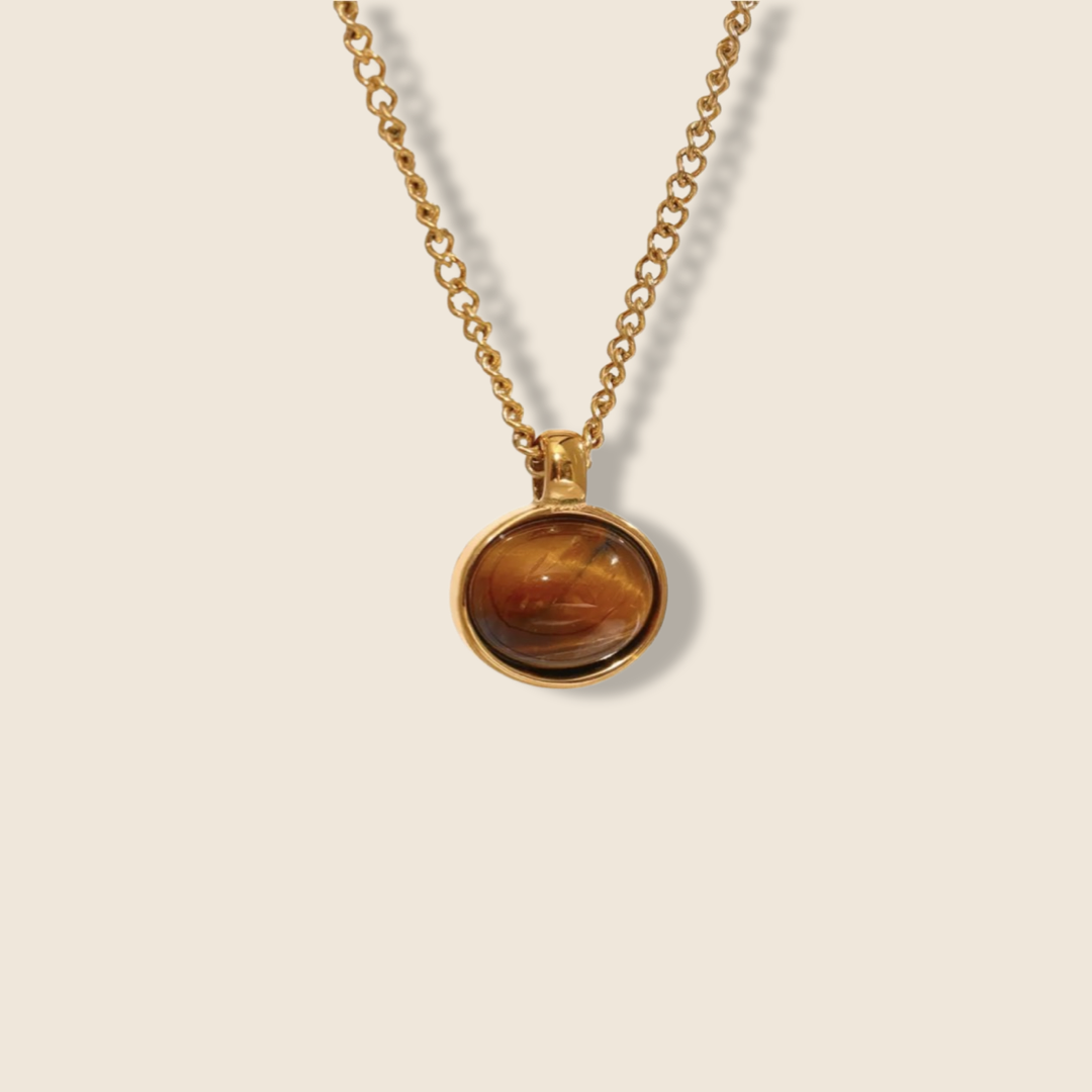 TIGER EYE NECKLACE