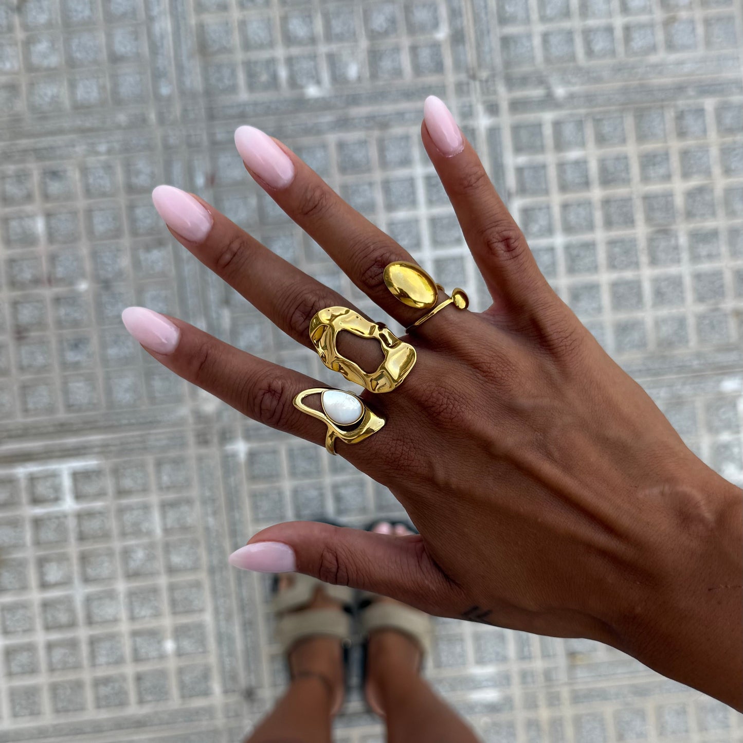 LUMI PERLA RING