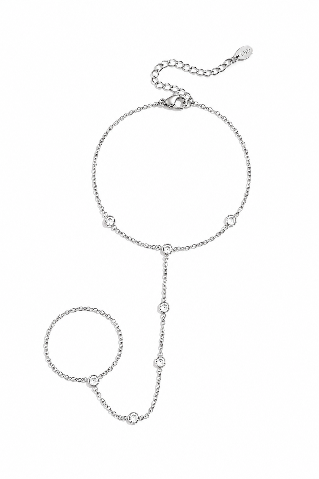 CELESTE DIAMOND HAND CHAIN